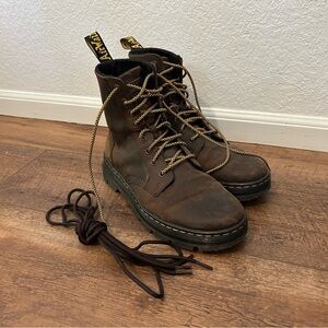 Doc Martens Brown Combat Boots